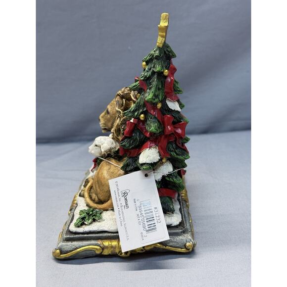 Joseph Studio 6.25 Lion & Lamb With Tree Figure Iteam-31232 NIB - Picture 7 of 7